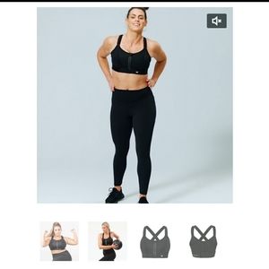 SHEFIT Ultimate Luxe Sports Bra Black L